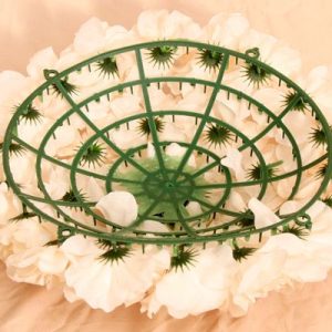 כיפת  פרחים 50 ס״מ (שמנת)